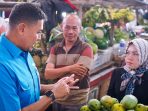 Anggoro Eko Cahyo Sapa Pedagang Pasar Way Halim