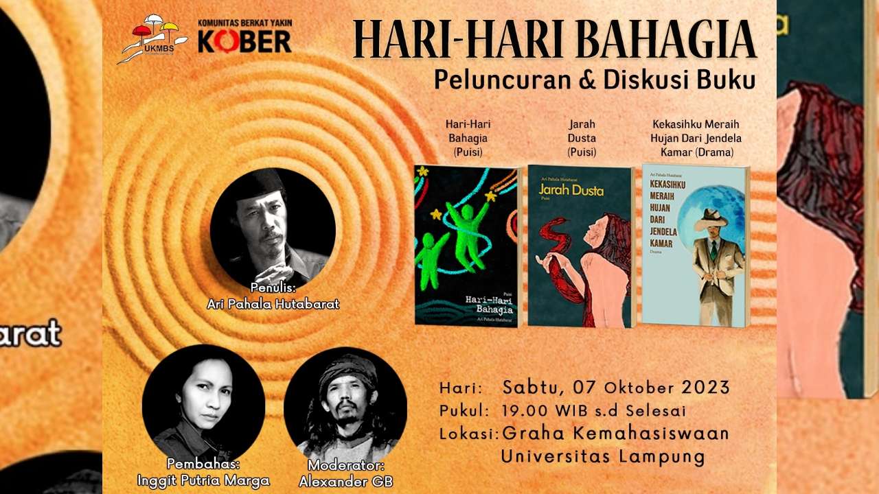 Peluncuran dan Diskusi Tiga Buku Karya Ari Pahala Hutabarat