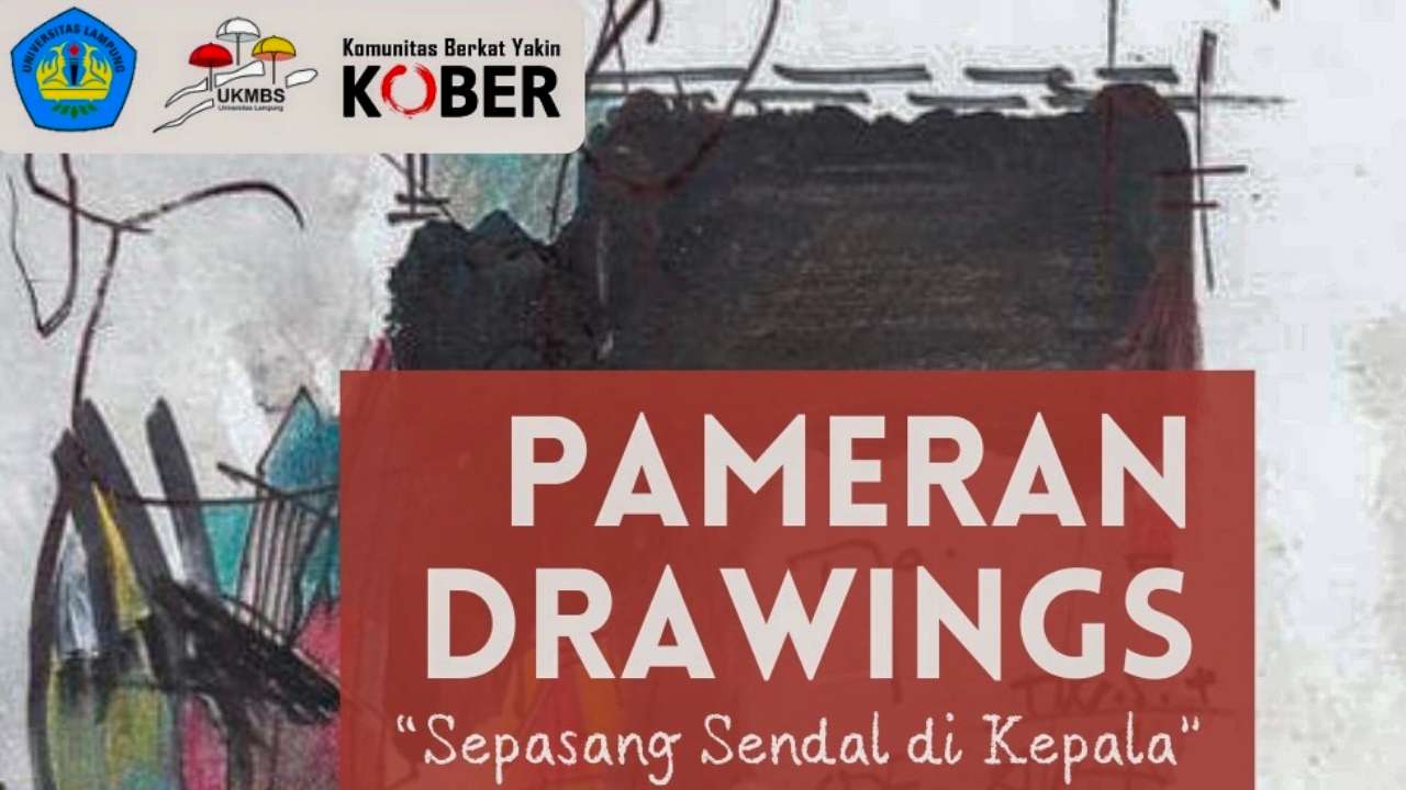 Pameran Seni Rupa Drawing "Sepasang Sandal di Kepala"