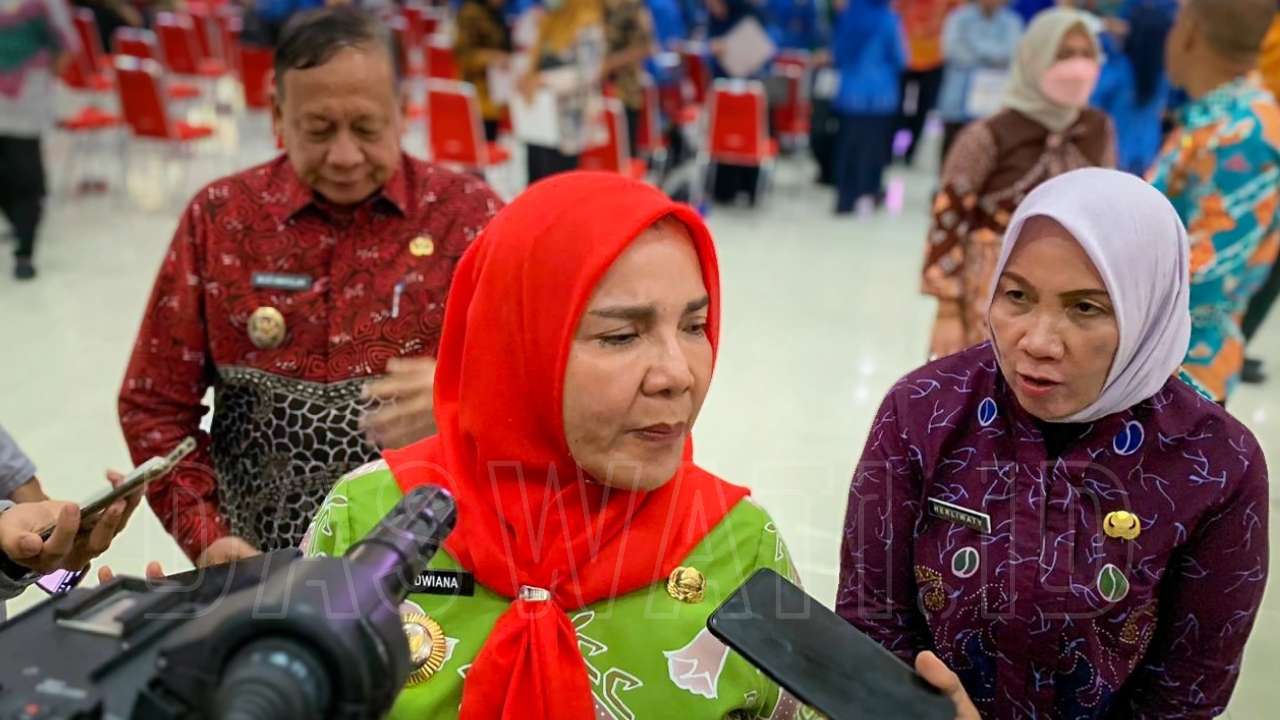 Eva Dwiana Minta PNS Purnabakti Tetap Mengabdi