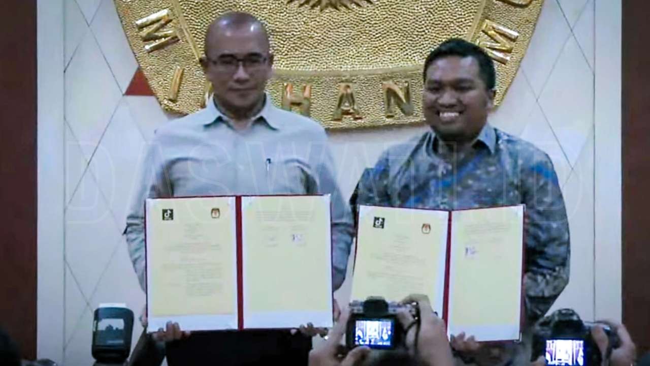 KPU dan Tiktok Indonesia Jalin Kerja Sama Lawan Hoaks Pemilu