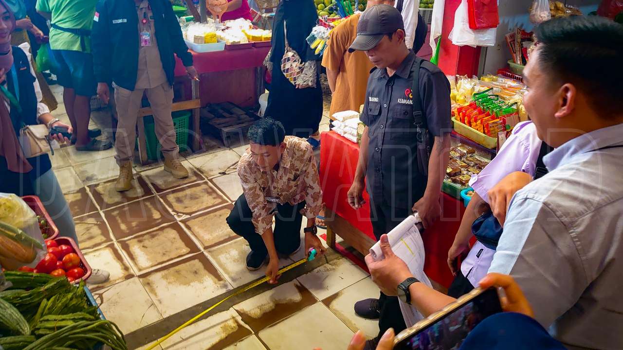 Pasar Way Halim Raih Predikat SNI Pasar Rakyat