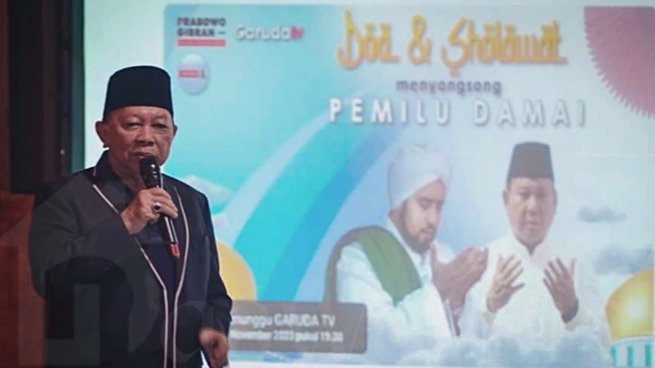 Prabowo-Gibran Sholawat Songsong Pemilu Damai