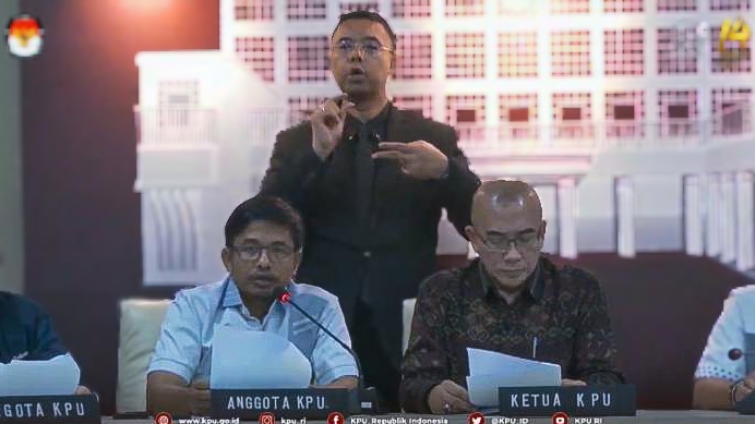 KPU Tetapkan Tiga Paslon Capres dan Cawapres Pemilu 2024