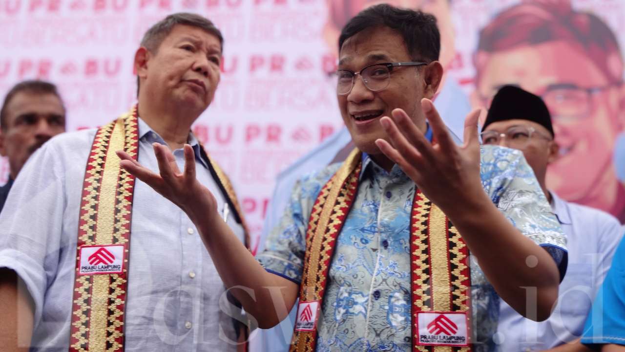 Prabu Bawa Pesan Perdamaian dari Prabowo untuk Lampung