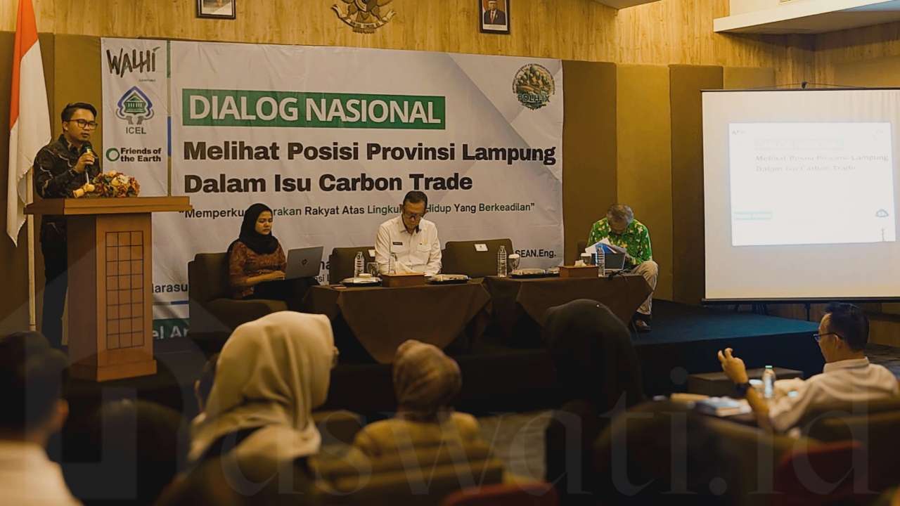 Walhi Lampung: carbon trade tidak efektif atasi krisis iklim