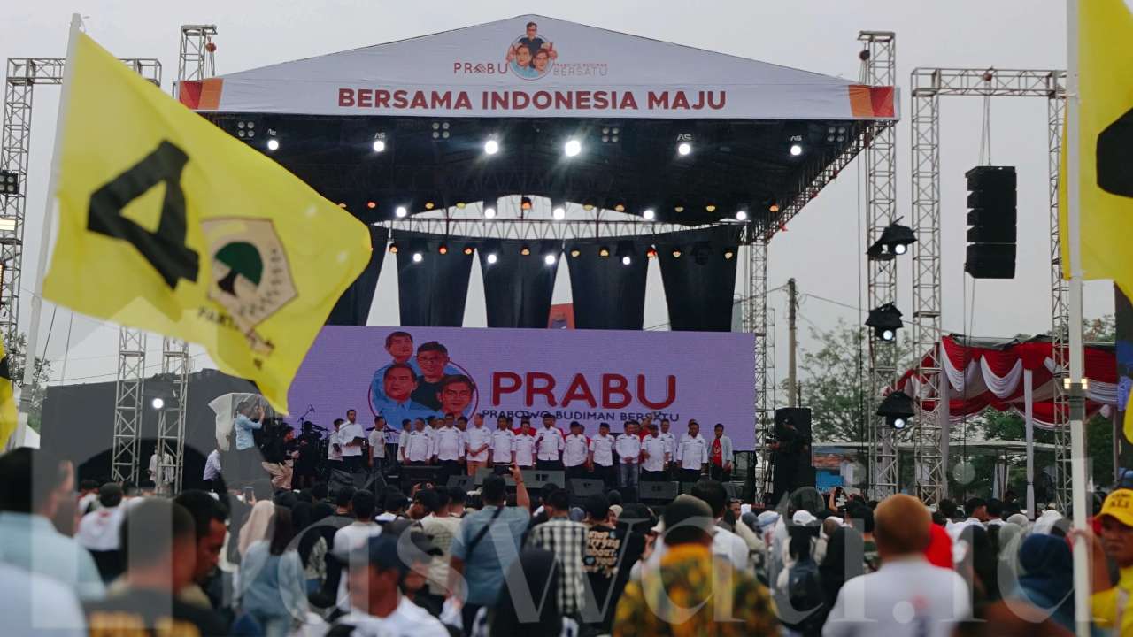 Prabowo-Gibran Paling Aktif Kampanye di Lampung