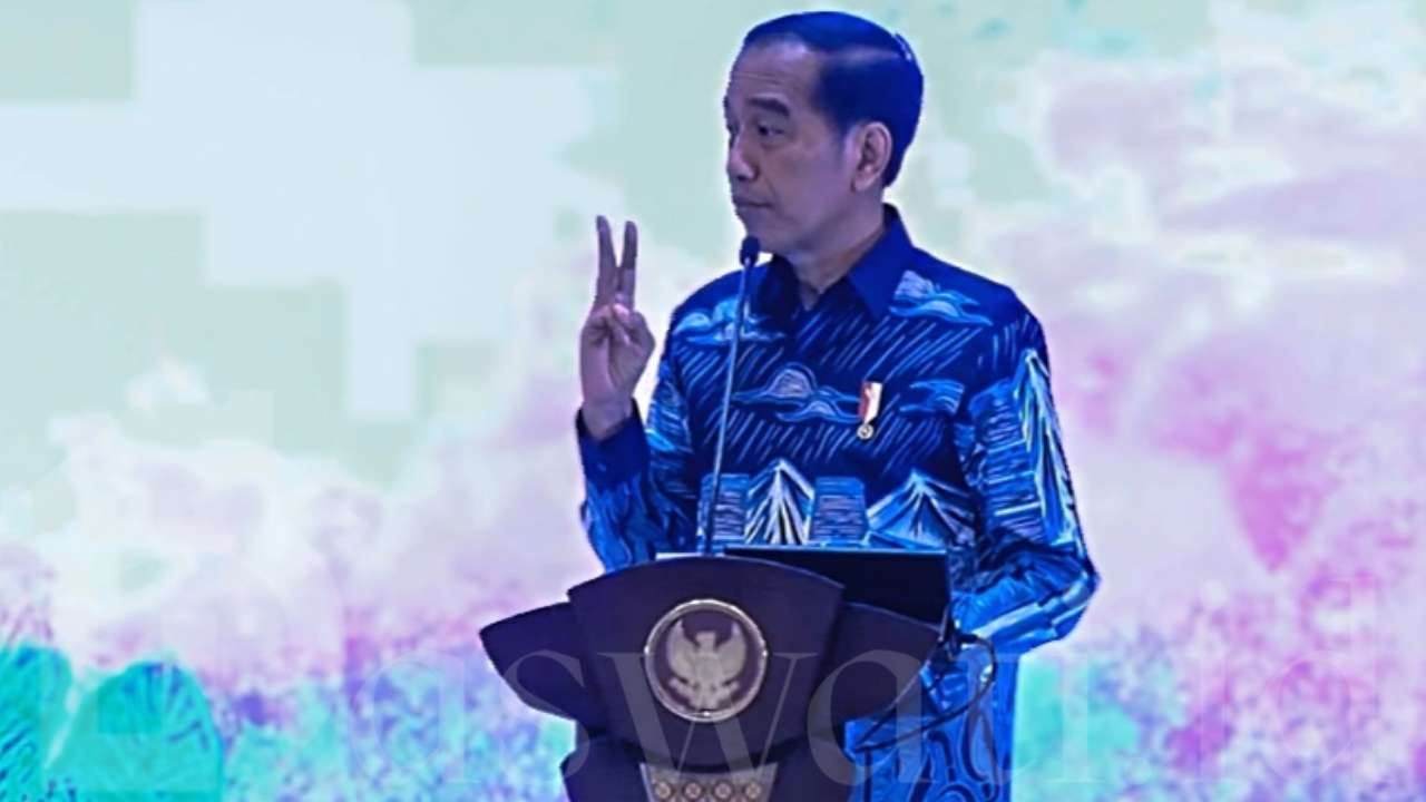 Jokowi Singgung Kantor Pemkot Dicat Warna Parpol di Acara APEKSI