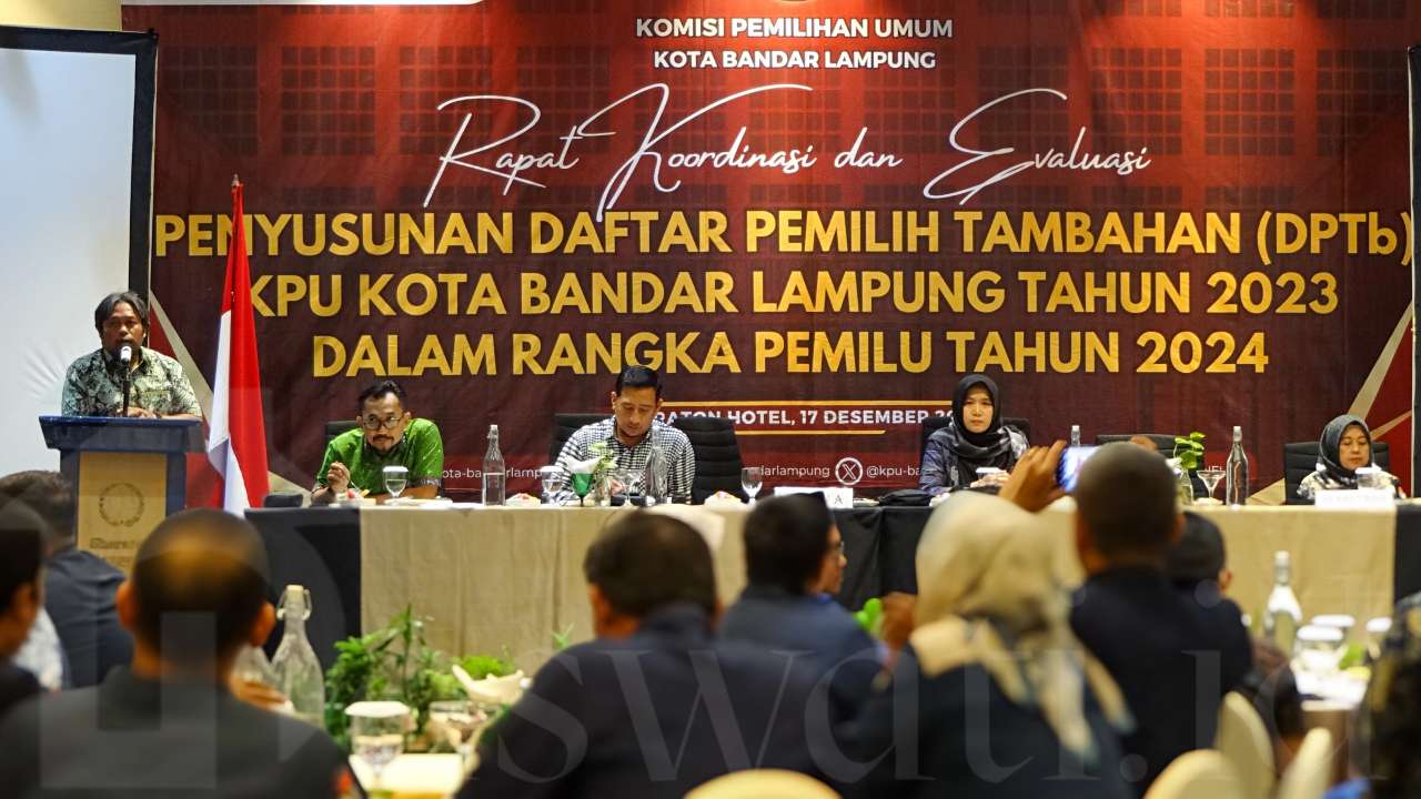 Bawaslu Cermati Penyusunan DPTb dan DPK di Bandarlampung