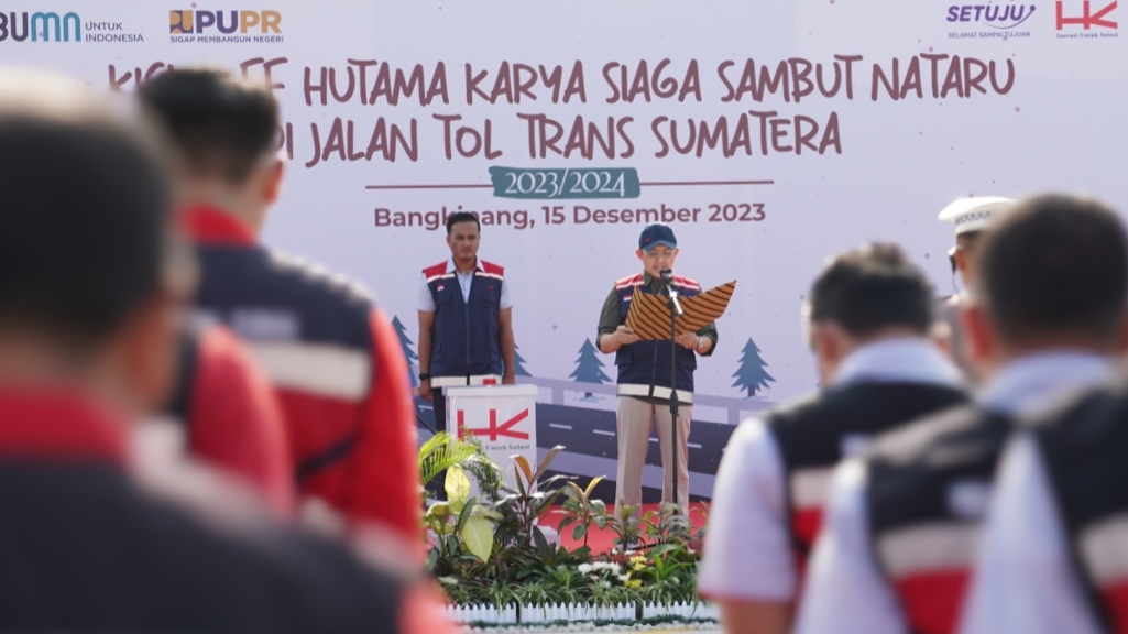 Volume Lalu Lintas di Jalan Tol Trans Sumatera Naik 24 Persen