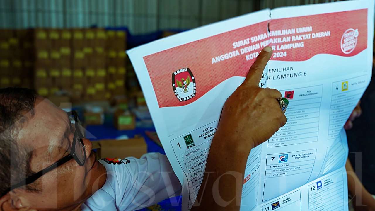 Sistem Keamanan Gudang Logistik KPU Disorot Bawaslu Lampung