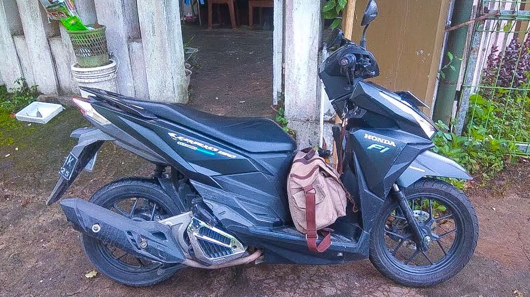 Motor Redaktur Lampung Post Digondol Maling