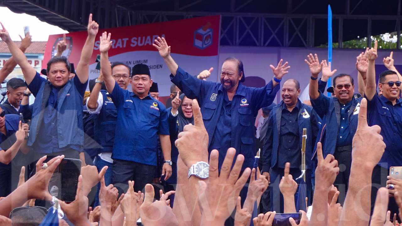 Surya Paloh di Lampung: kita ingin pemilu bersih