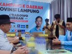 TKN Fanta Bidik Suara Anak Muda Lampung