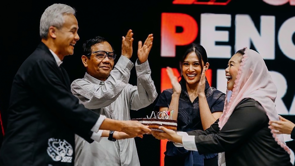 Mahfud MD Kampanye Lagi di Lampung Bareng Yenny Wahid