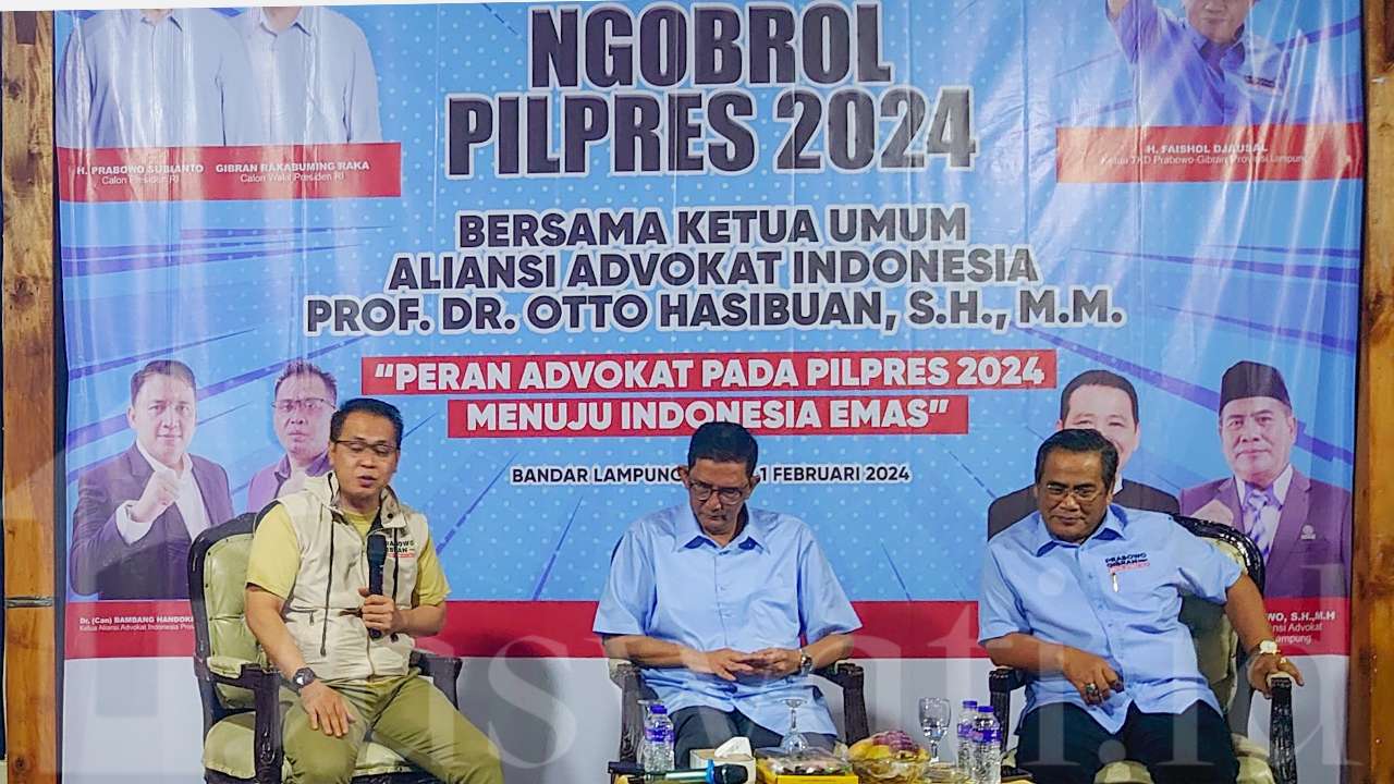 TKD Lampung Sebut Ada Upaya Mendistorsi Prabowo-Gibran