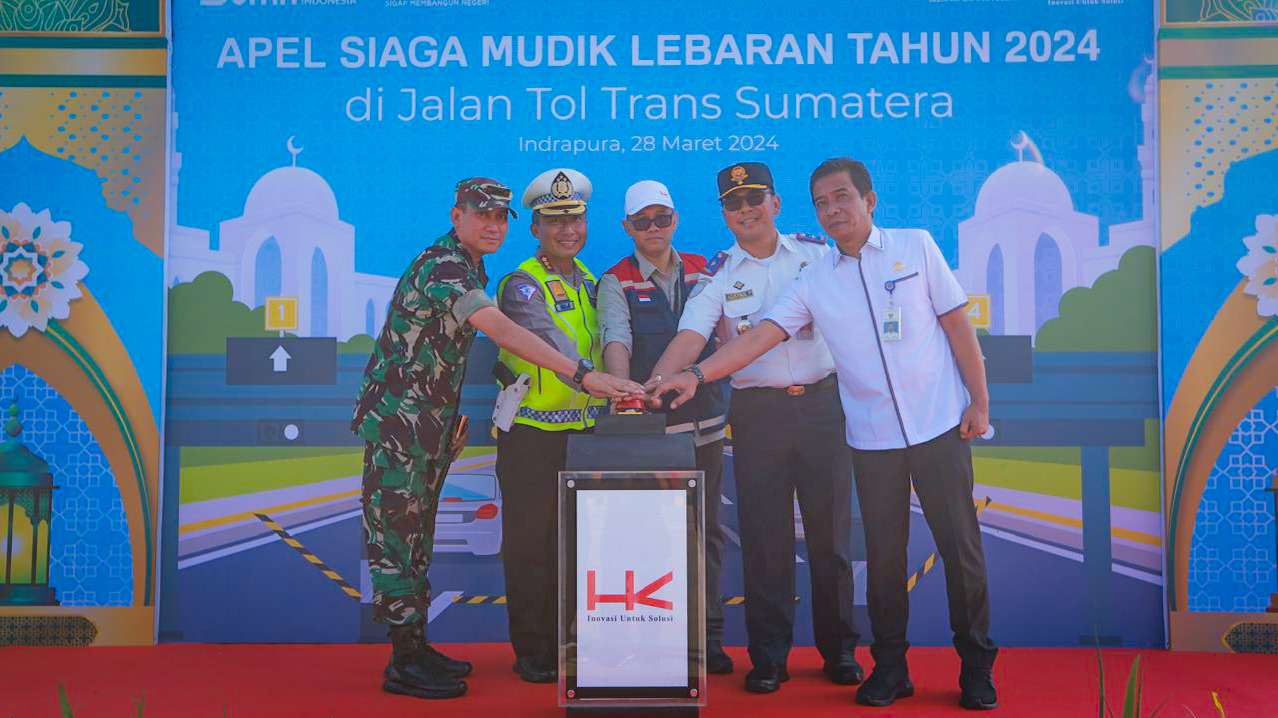 Hutama Karya Operasikan 4 Ruas Tol Trans Sumatra Tanpa Tarif di Sumut