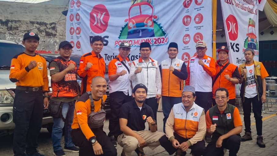 Mudik Lebaran Semakin Nyaman dengan Posko Mudik PKS Lampung