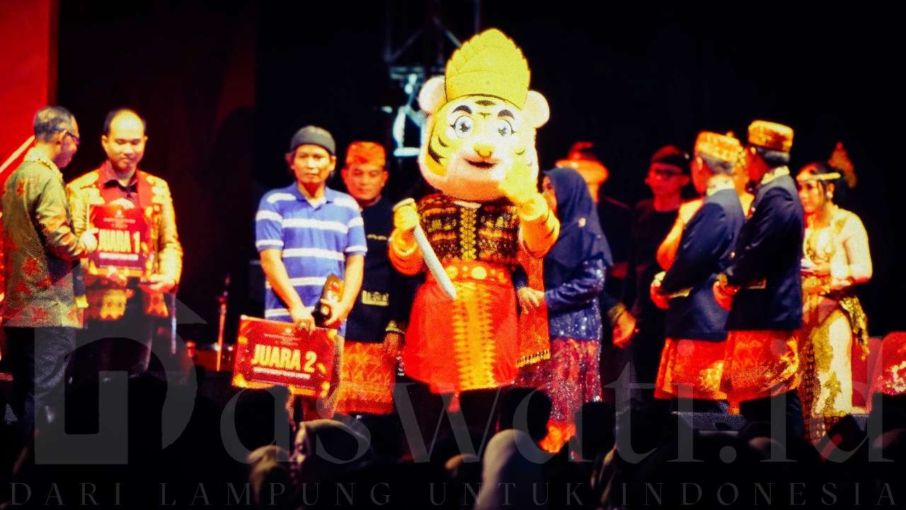 KPU Rilis Raung dan Maung Maskot Pilgub Lampung 2024