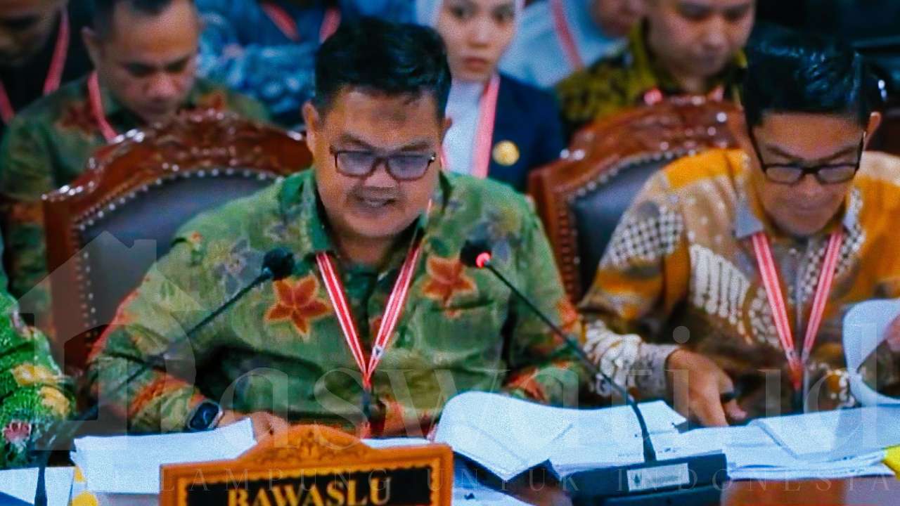 Keterangan Bawaslu Lampung di Sidang Lanjutan PHPU Legislatif 2024