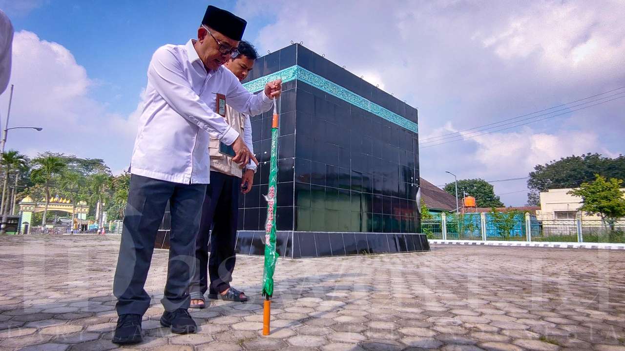 Kemenag Lampung Ajak Warga Berpartisipasi di Pengukuran Sejuta Arah Kiblat