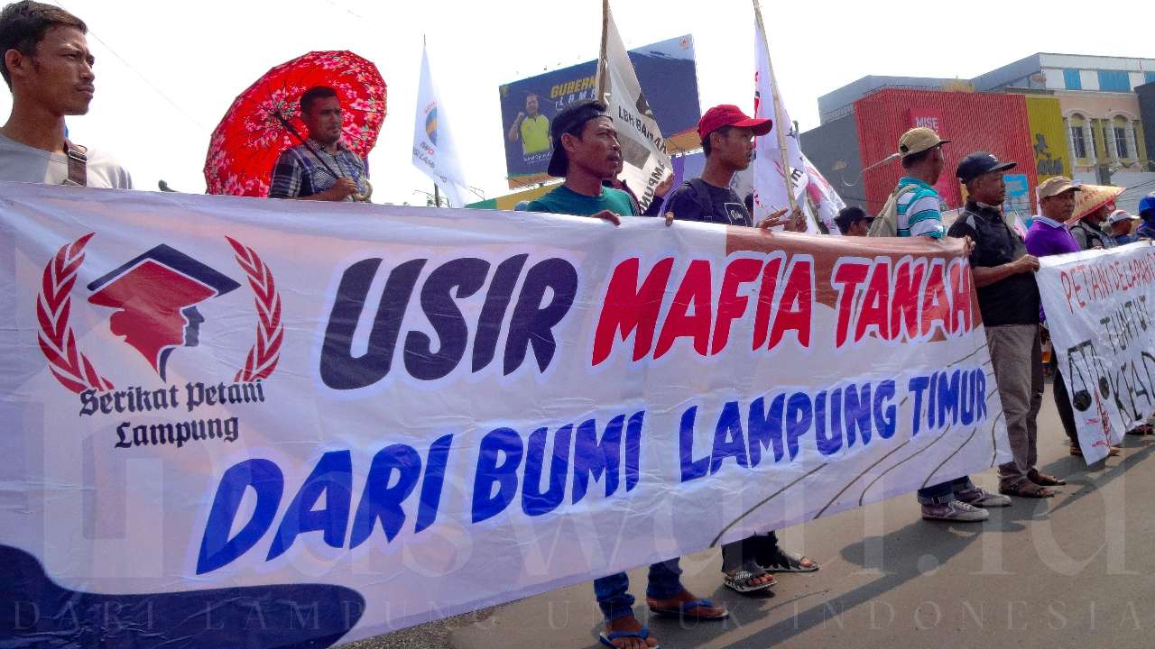 Serikat Petani Lampung Bakal Geruduk Kementerian ATR/BPN Tagih Hak Tanah Garapan