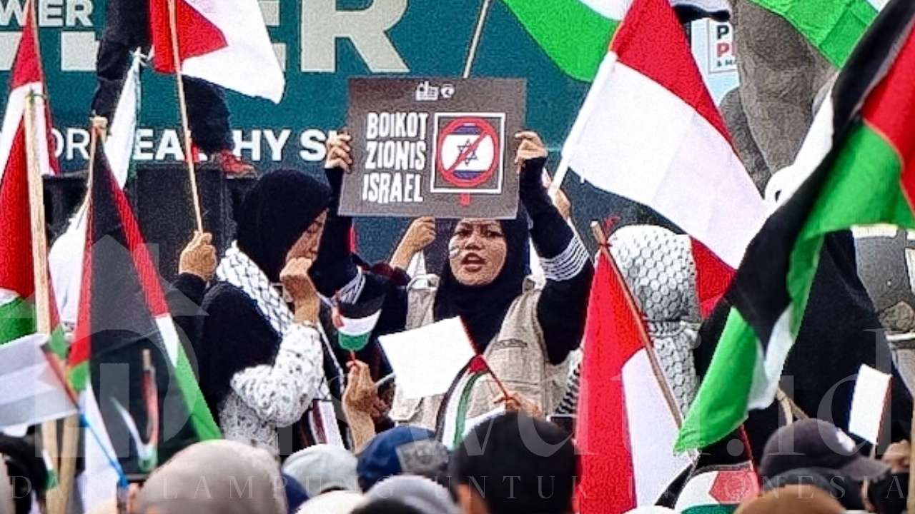 12 Pernyataan Sikap Aksi Bela Palestina di Lampung