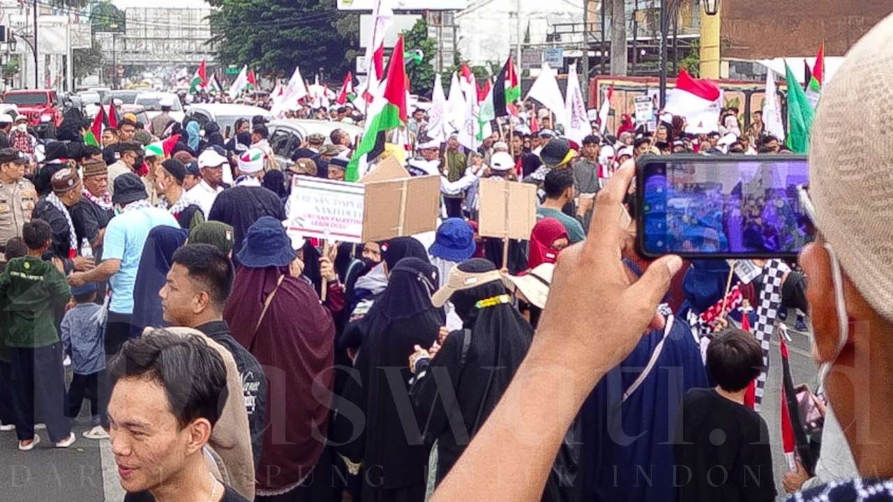 12 Pernyataan Sikap Aksi Bela Palestina di Lampung