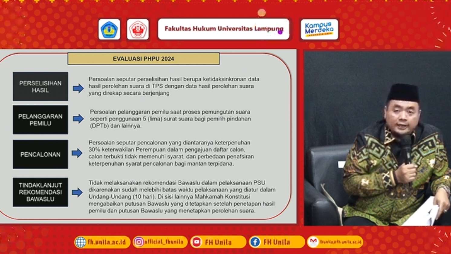 Afifuddin: suhu politik di Lampung hangat mendekati panas