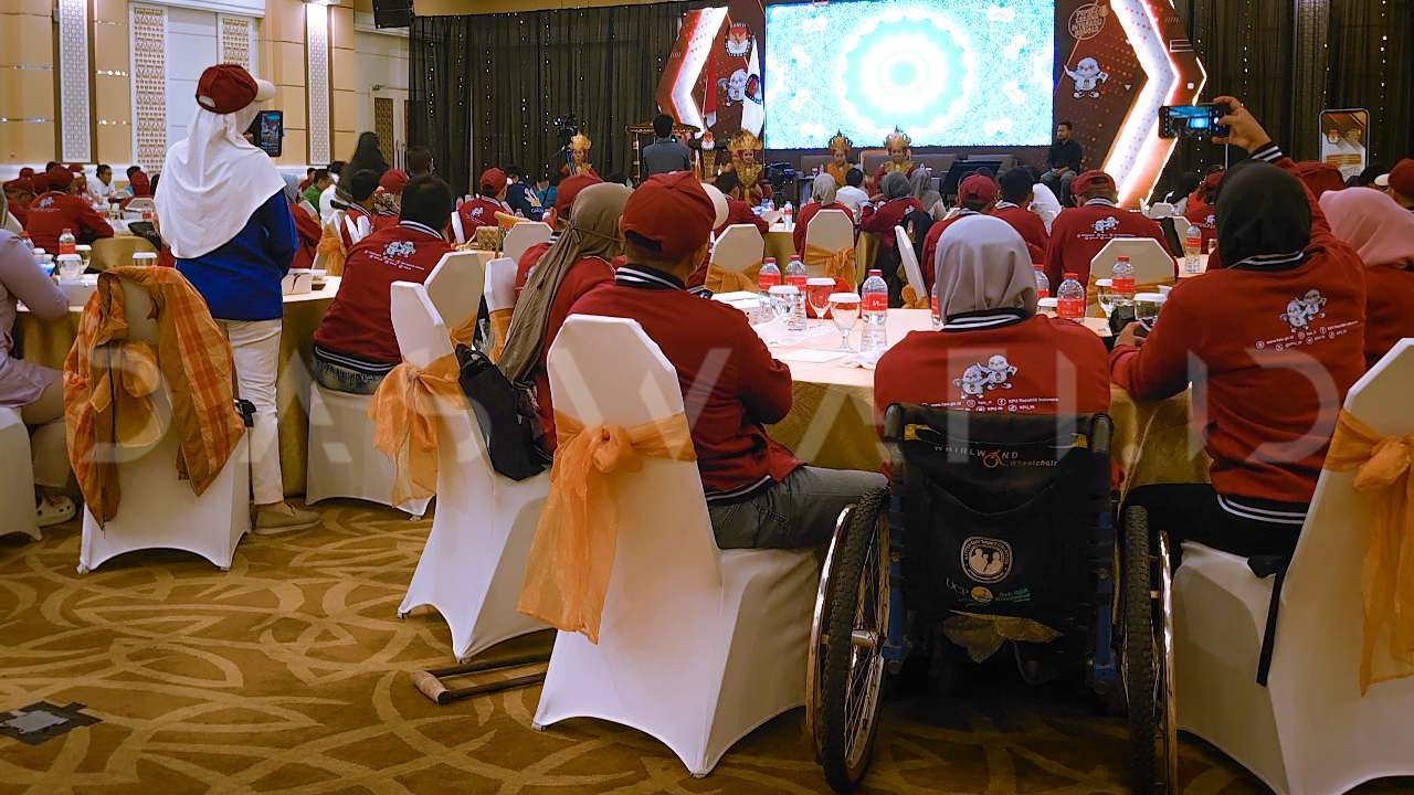 KPU Bandarlampung Apresiasi Semangat Memilih Penyandang Disabilitas