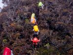 Mahusa Unila Sukses Buka Jalur Lintas Gunung Katopasa-Kondoruang