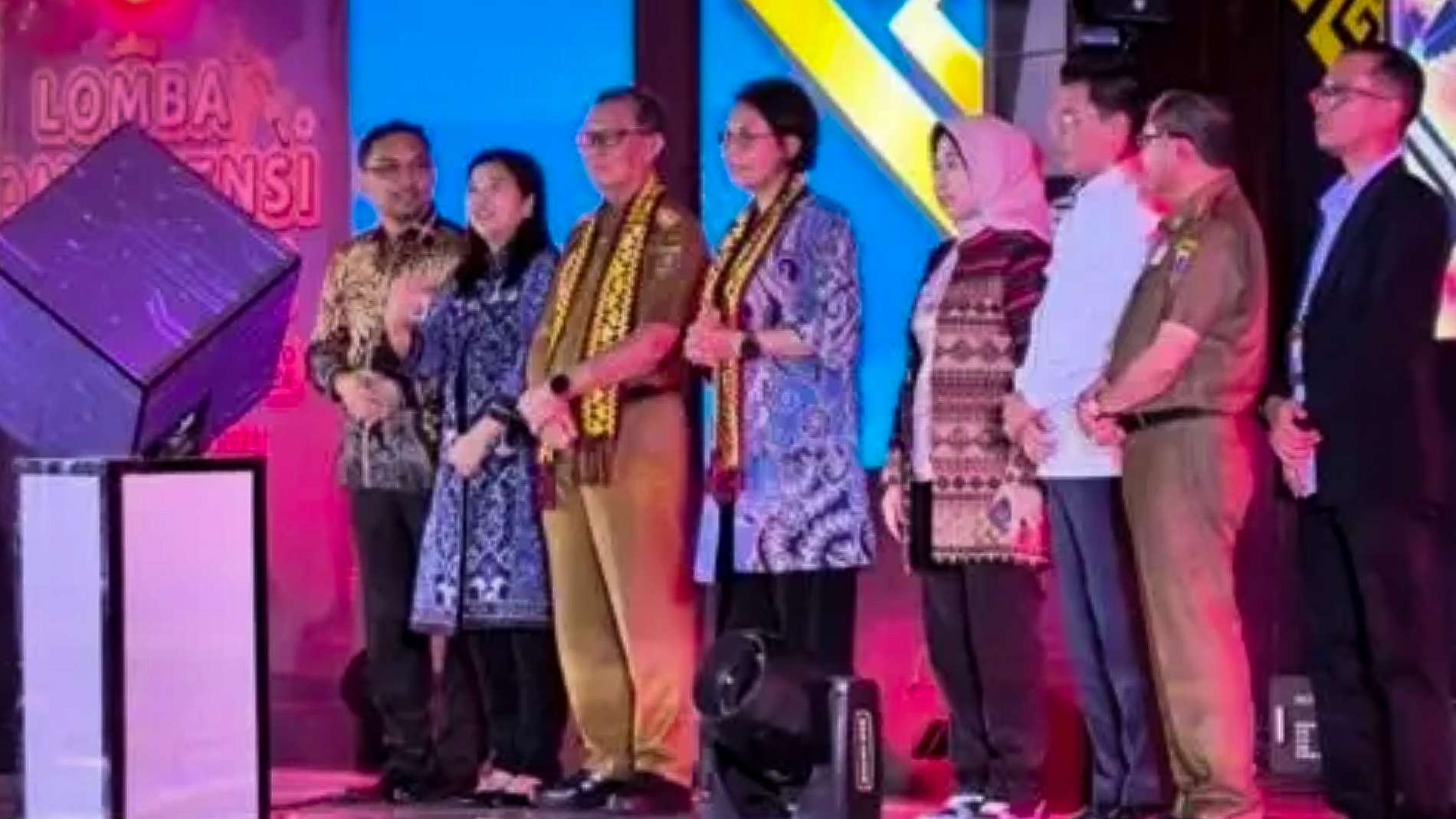 LKS SMK Tingkat Nasional XXXII Tahun 2024 di Lampung Resmi Dibuka