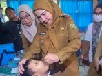 Imunisasi Polio di Bandarlampung Capai 95 Persen