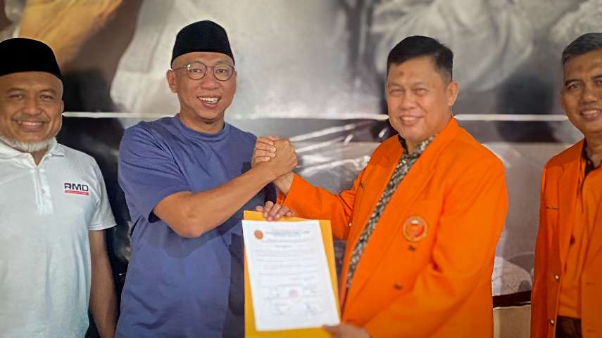 Mirza-Jihan Terima Dukungan dari Keluarga Besar Batanghari Sembilan