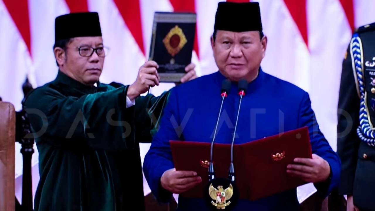 Pengambilan Sumpah/Janji Presiden dan Wakil Presiden RI 2024-2029