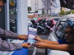 Layanan SIM Drive Thru Bandarlampung Diserbu Warga