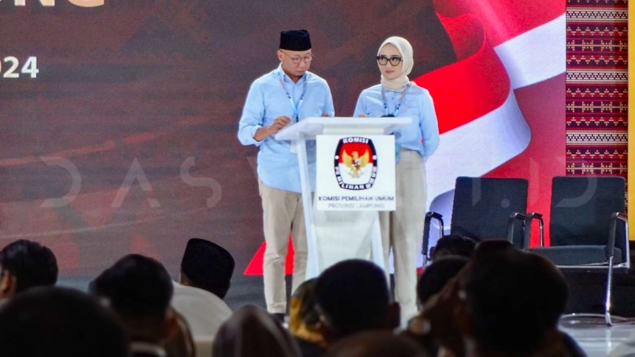 Arinal Djunaidi Curigai Moderator Debat Pilgub Lampung 2024