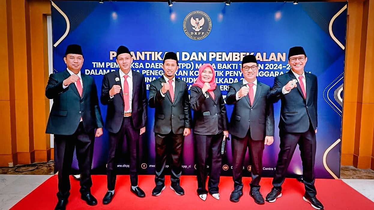 Enam Anggota TPD Provinsi Lampung 2024-2025 Dilantik