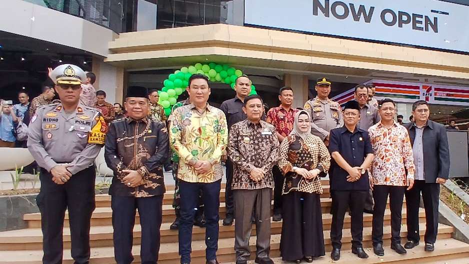 Karang Indah Mall Pusat Perbelanjaan Modern di Bandarlampung Resmi Dibuka