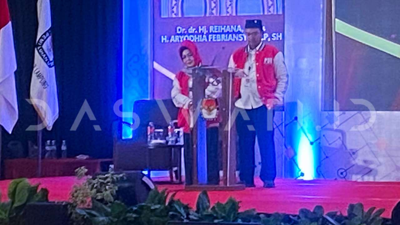 Paslon Wali Kota Bandarlampung Bertekad Berantas Korupsi Bersama Prabowo