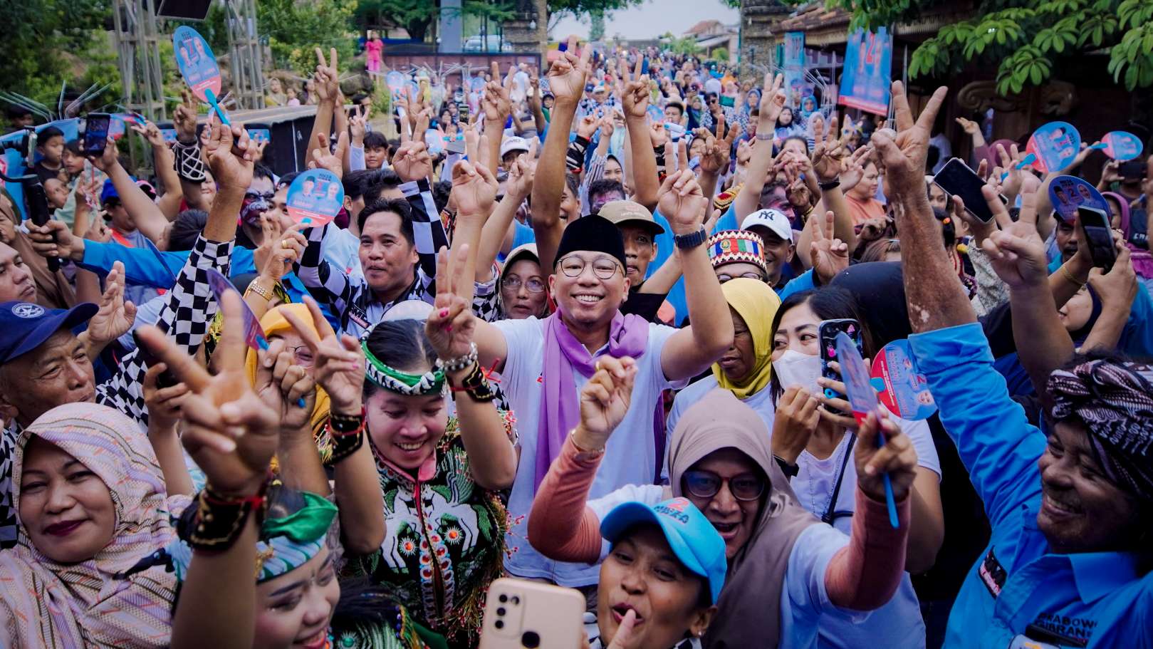 Rahmat Mirzani Djausal Hadiri Pesta Rakyat Mulyono di Lampung Timur