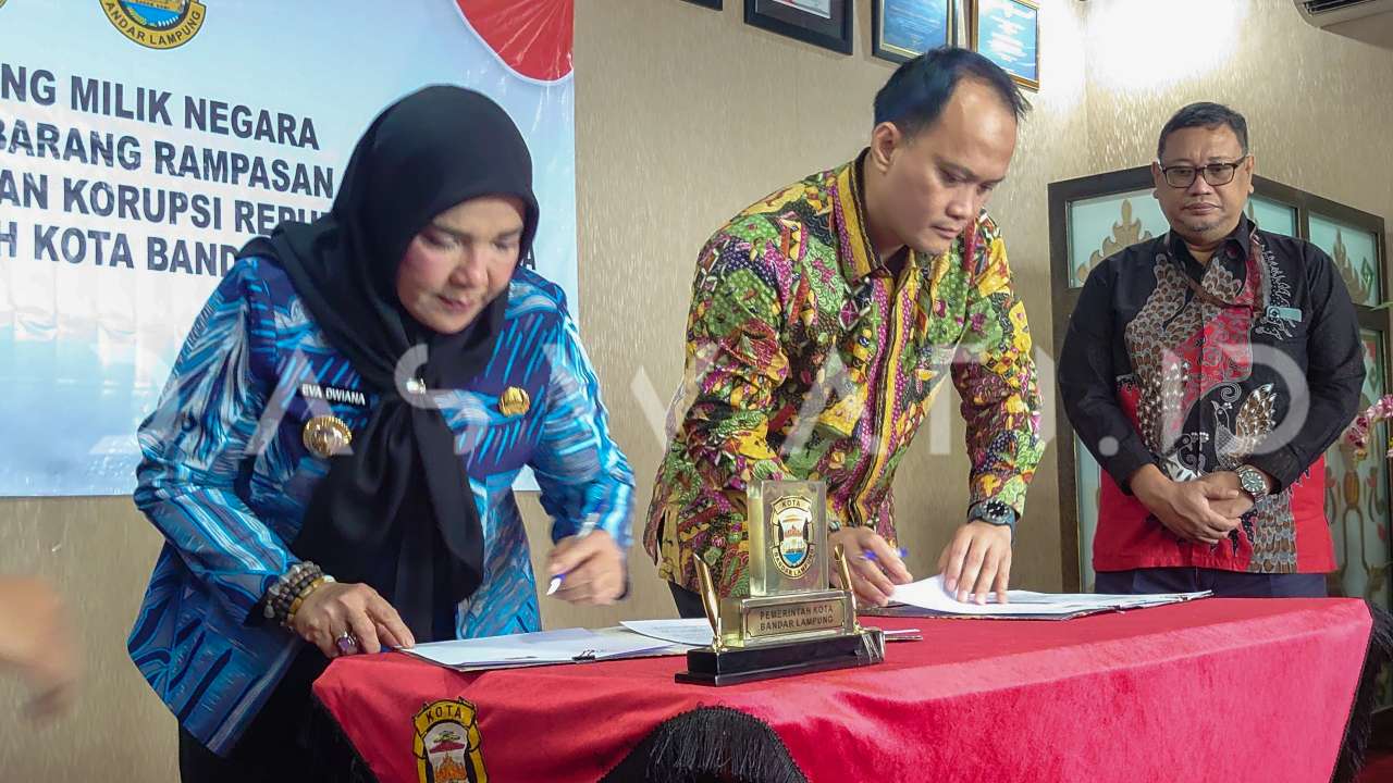 Bandarlampung Dapat Hibah Aset Korupsi Rp42,9 Miliar