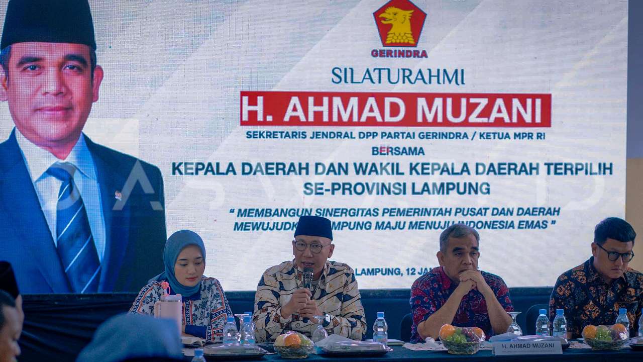 Silaturahmi dengan Kada Terpilih, Muzani: korupsi musuh utama