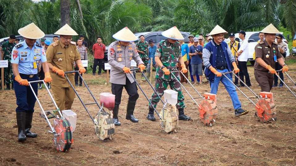 Polda Lampung Bidik Swasembada Pangan