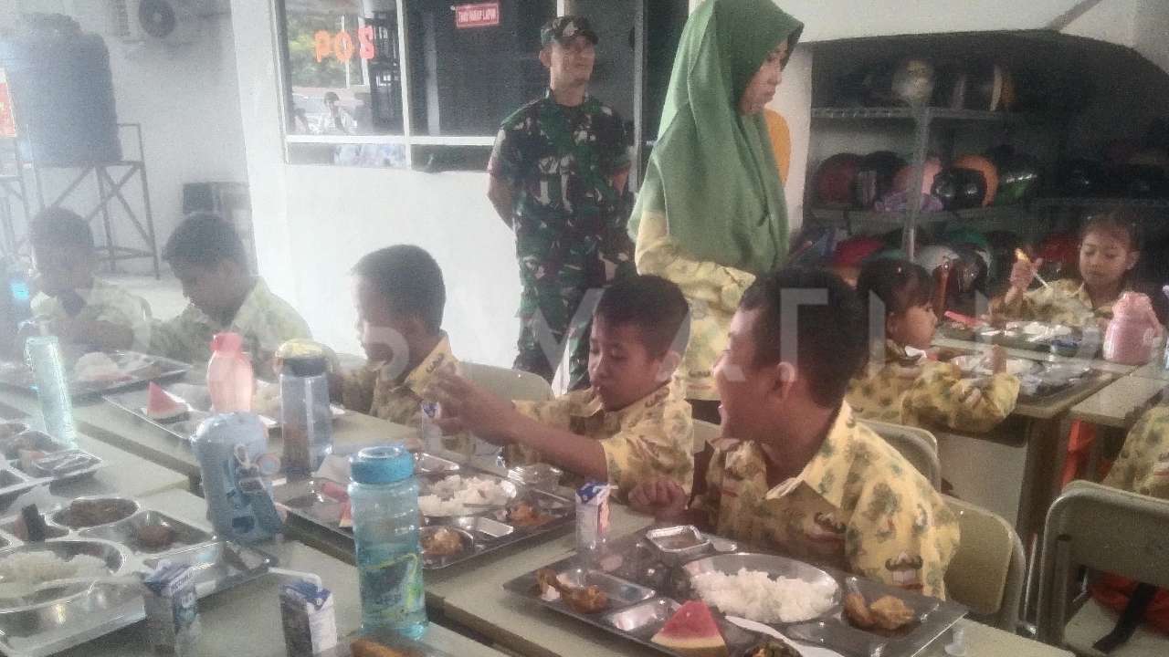 Pemkot Bandarlampung Dukung Program Dapur Masuk Sekolah Pangdam II Sriwijaya