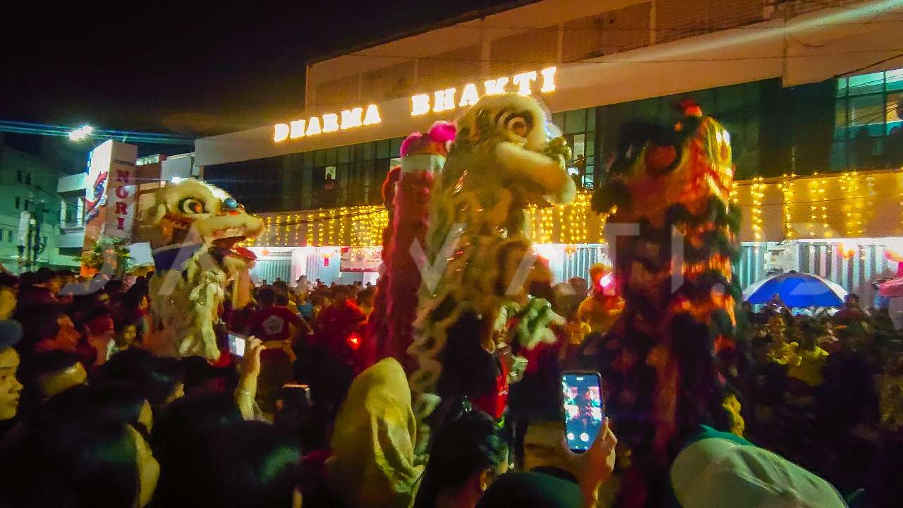 Barongsai Buktikan Keragaman Bersatu di Bandarlampung