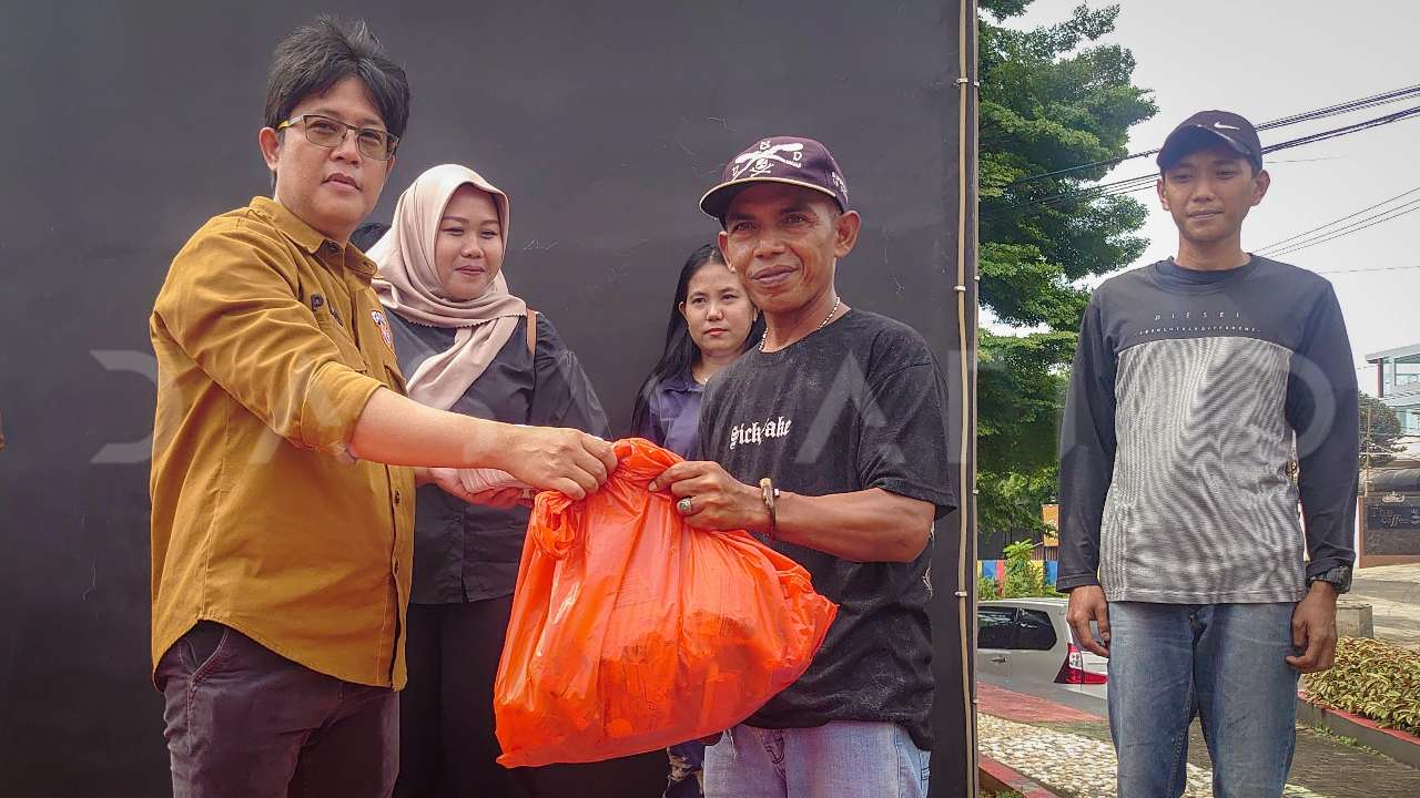 Taring Lampung Gelar Bakti Sosial di Taman UMKM Bung Karno