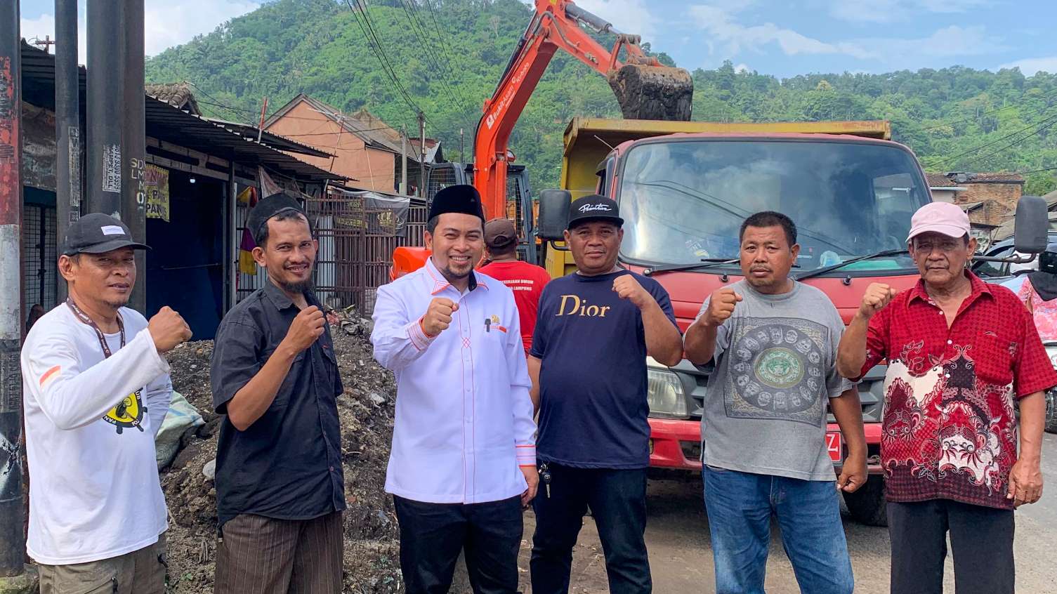 Agus Widodo Dorong Dinas PU Bandarlampung Benahi Drainase di Pidada