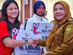 Atlet dan Pelatih PON 2024 Bandarlampung Terima Tali Asih