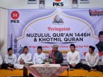 PKS Lampung Peringati Nuzulul Quran dengan Khotmil Quran dan Berbagi